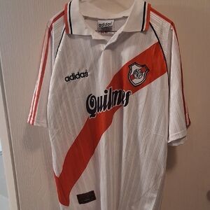 Adidas River Plate , Enzo  Francescoli Soccer Jersey